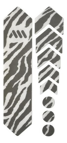Protetor universal de quadro de bicicleta Ams Frameguard Zebra