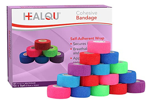 Healqu Wrap Autoadhesivo De Bandage  Cinta Cohesiva Pwrdp