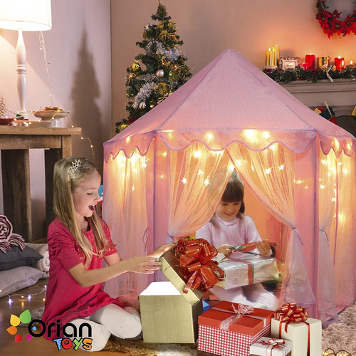 Carpa De Juegos Orian, Para Niñas, Con Luces Led De Estre...