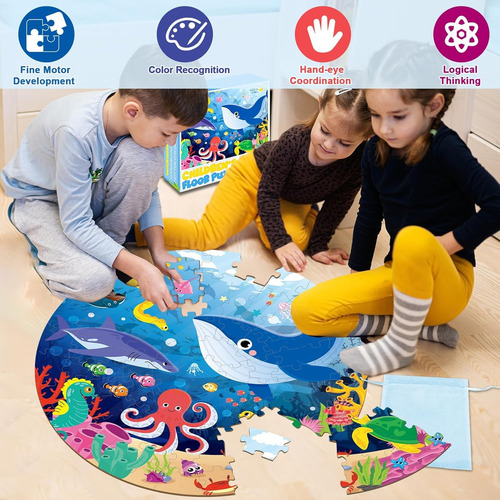 22.8 Pulgadas Jumbo Puzzle De Suelo Para Niños Under The ...
