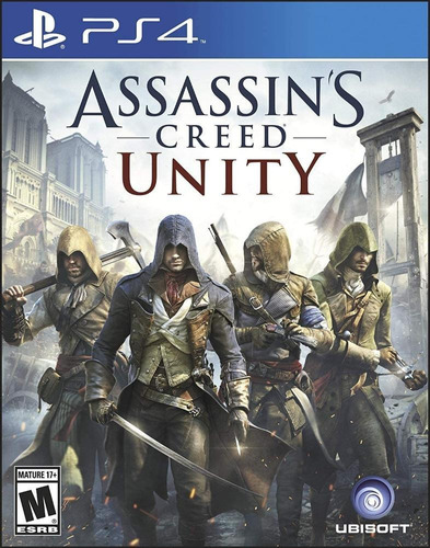 Jogo Assassin's Creed Unity Ps4 Usado Mídia Fìsica