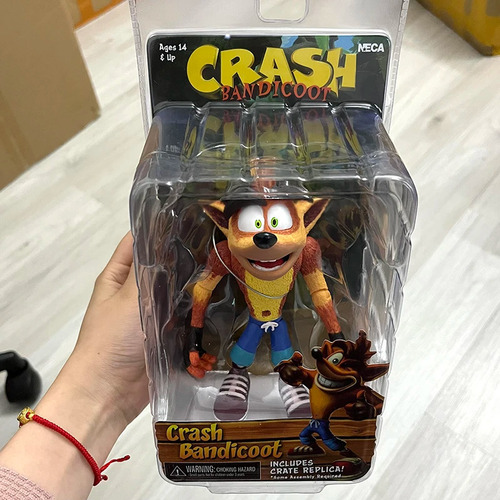 Figura De Acción De Neca Game Crash Bandicoot Sane Trilogy
