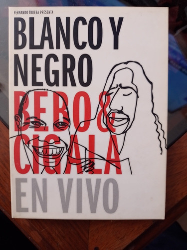 Bebo Y Cigala Blanco Y Negro En Vivo 2 Dvd La Plata