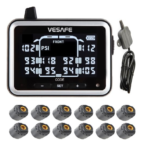 Vesafe Tpms, Sistema De Monitoreo De Presión De Neumáticos