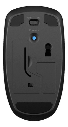 Imagen 3 de 4 de Mouse inalámbrico HP X200 negro