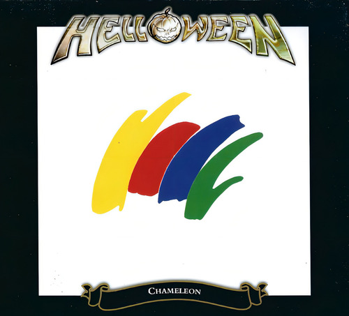 Disco doble de Helloween, edición ampliada de Chameleon con funda