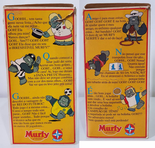 Murfy Às Da Natação Da Estrela Com Caixa - Ano 1987 (Usado)