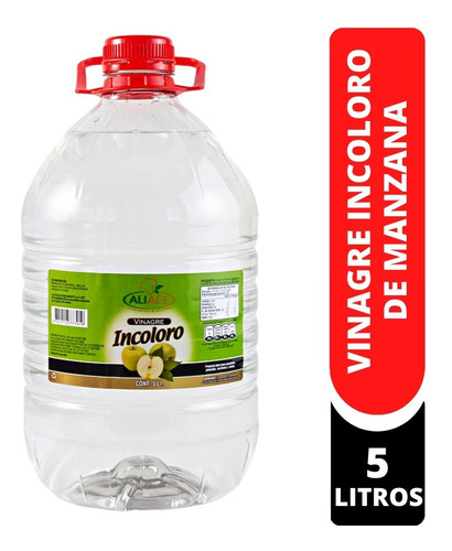 Vinagre Incoloro 5 Lt. Aliace