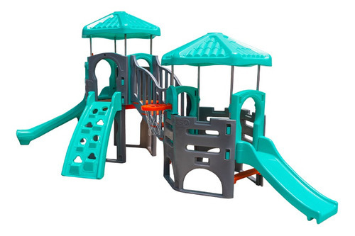 Playground Aqua Spring Freso Com Escorregador Infantil