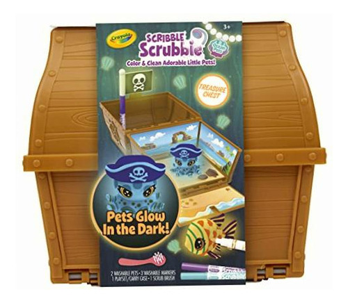 Crayola Scribble Scrubbie Pets Glow Ocean Playset, Juguetes