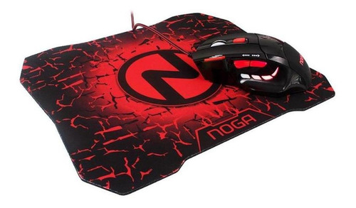 Mouse gamer Noga ST-620 KIT negro