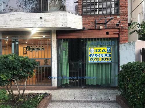 Alquiler Local Comercial En Pocitos Sobre Libertad