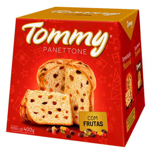 Imagem 1 de 1 de Panettone com Frutas Tommy 400g Tommy