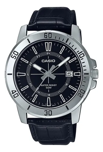 Reloj Casio Análogo Hombre MTP-VD02BL-1E — La Relojería.cl