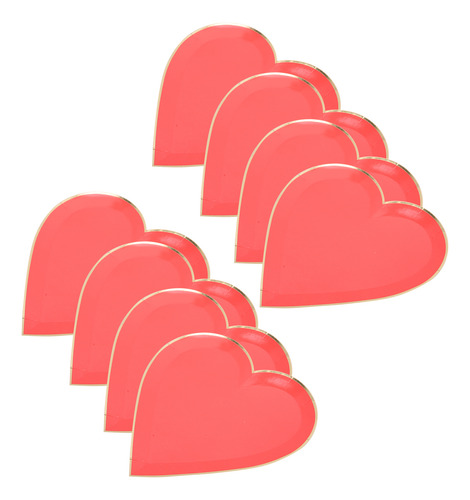 8 Platos De Papel Para Decoración De Vajillas Para El Día De