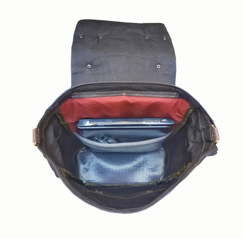 Imagen 5 de 6 de Mochila Fontana Lona Algodón Impermeabilizada 25 L