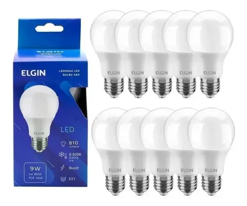 Refletor LED 1000w Vagalumi Branco Frio 6500k Externo Ip66 Bivolt 127/220v Preto - Miniatura 2