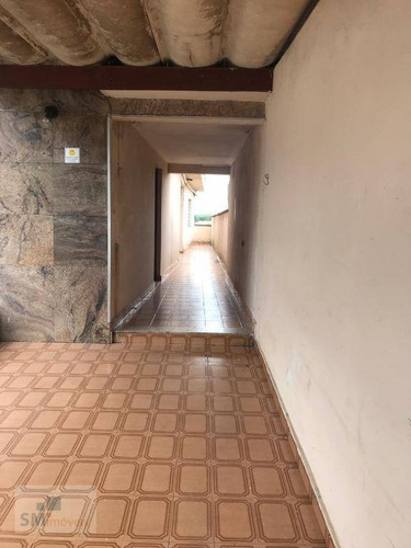 Casa Com 3 Dormitórios Para Alugar, 300 M² Por R$ 4.000,00/mês - Jardim Do Estádio - Santo André/sp - Ca0405