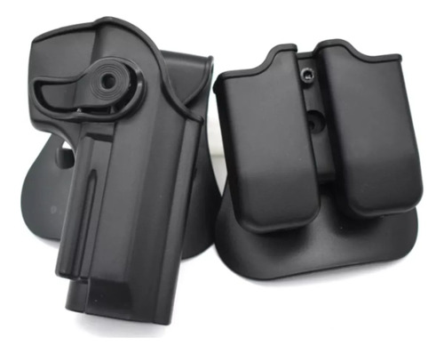 Kit Funda Pistola Cargador Tactico Airsoft Bereta M9 92 96