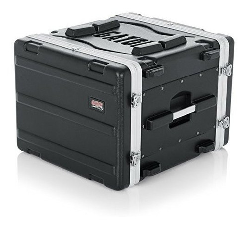 Gator Cases Ligero Moldeado 8u Rack Caso Con Heavy Duty Cier