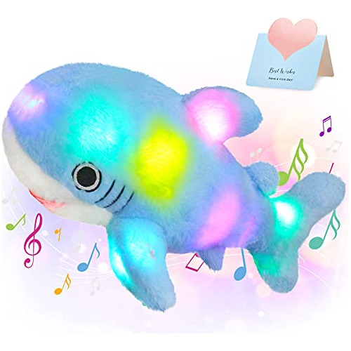 16???? Musical Light Up Shark Stuffed Ocean Animals...