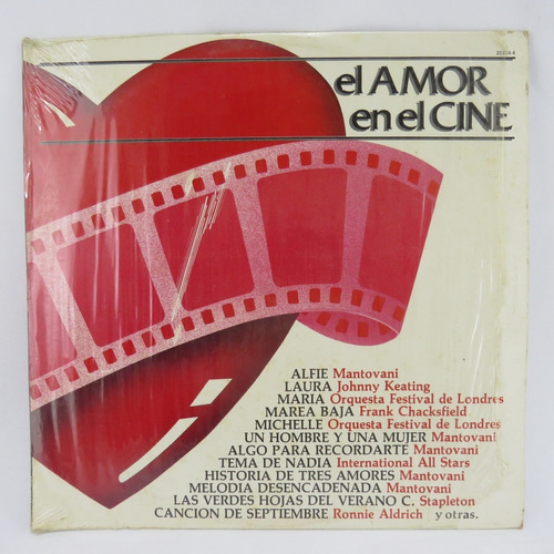 D3075 Varios Artistas -- El Amor En El Cine Lp