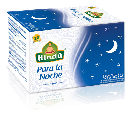 Te Hindú Para La Noche X 20 G - g a $19