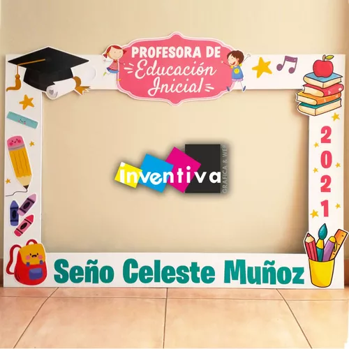 Marco Selfie Egresados Graduados 100x70 Todo Personalizado