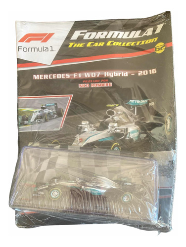 Colección Fórmula 1-mercedes F1 Hybrid-nico Rosber Y Revista