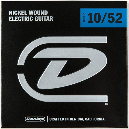 Cuerdas Para Guitarra Electrica 10-52 Nickel Dunlop Den1052