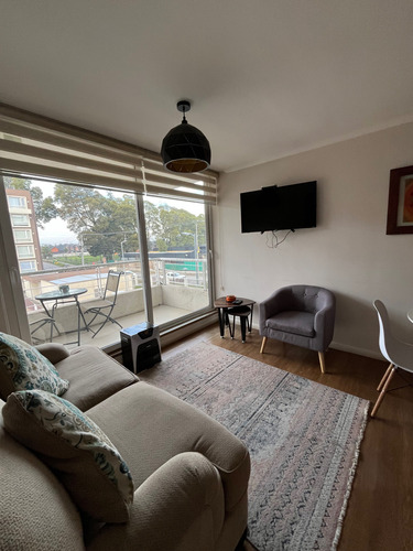 Amplio Depto Amoblado En Condominio (25608)