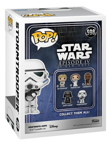 Figura De Stormtrooper Funko Pop Star Wars New Classics