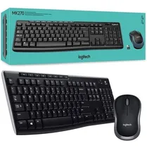 Comprar Kit Teclado Y Mouse Inalámbrico Logitech Mk270 En Español 