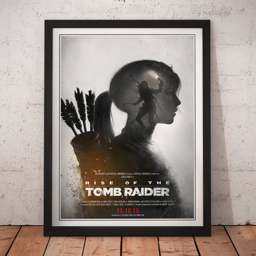 Cuadro Peliculas - Tomb Raider - Poster Movie Art Fan