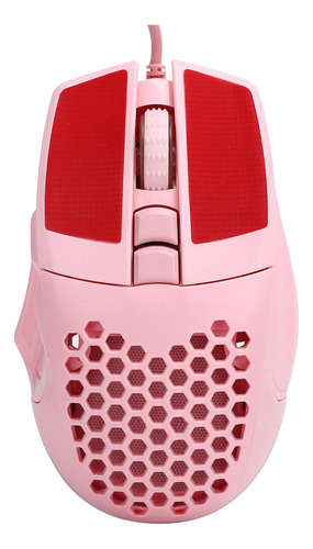 Mouse Para Jogos Com Fio 6400dpi, 6 Luzes De Fundo Que Mudam