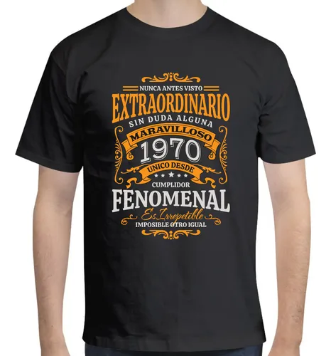 Playeras de 50 años 1970 sale