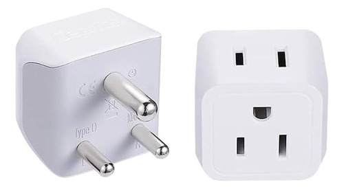 Adaptador De Enchufe Corriente Tipo D