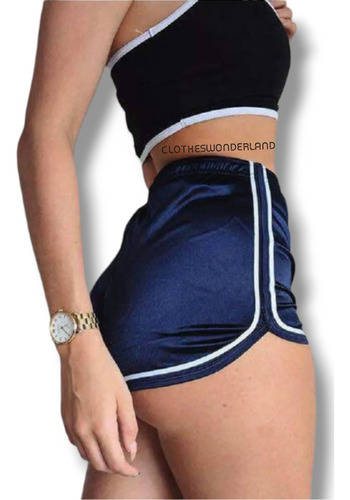 Shorts Para Mujer Deportivos, Shorts De Seda Satinada