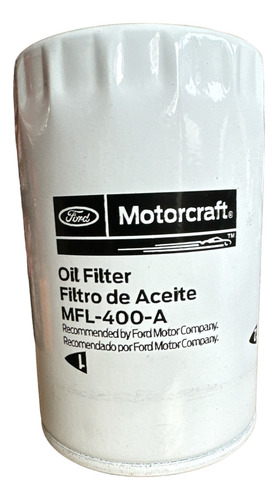 Filtro De Aceite Motorcraft Mfl 400a (4pz)