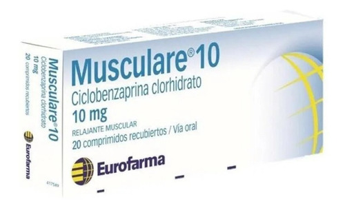 Musculare® 10mg X 20 Comp. | Relajante Muscular