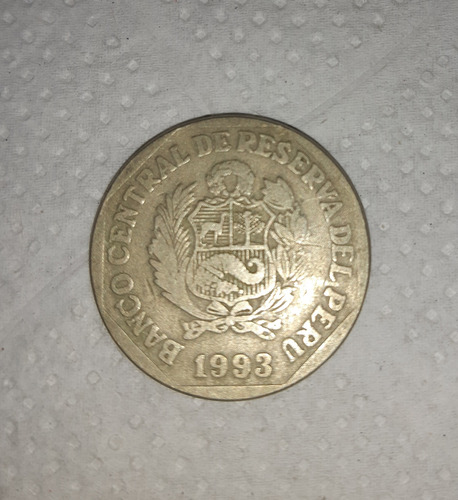 Moneda De Un Nuevo Sol Del Año 1993