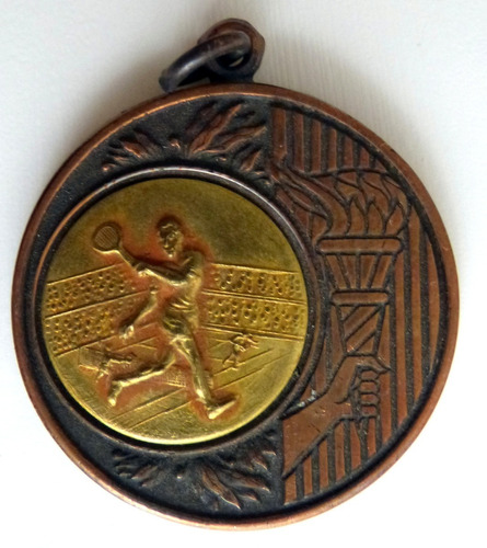 Medalla Tenis Banco Hipotecario Nacional Cpbhn 1983 (10)