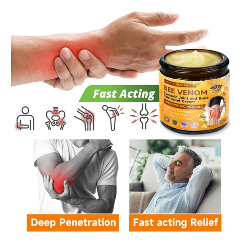 Crema Para Aliviar El Dolor De Articulaciones Y Huesos Con C