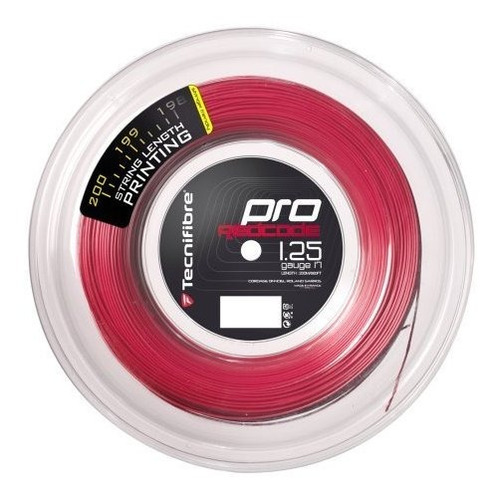 Tecnifibre Pro Red Code 17 Carrete Rojo Deporte