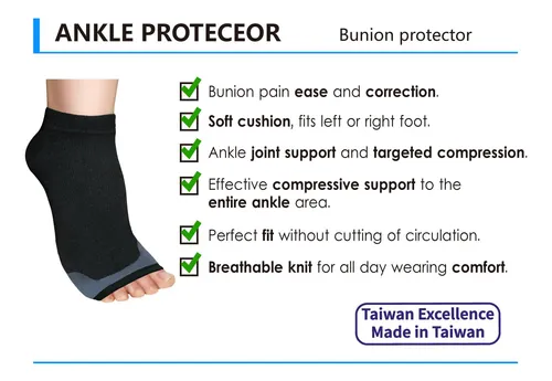 Jianimed Protector De Tobillo - Juanetes, Corrector, Soporte