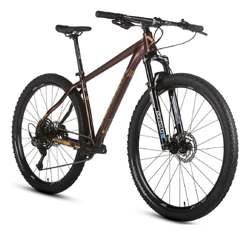 Bicicleta Audax Adx 300 Marrom Moka Cues 1x11v Tamanho Do Quadro 17