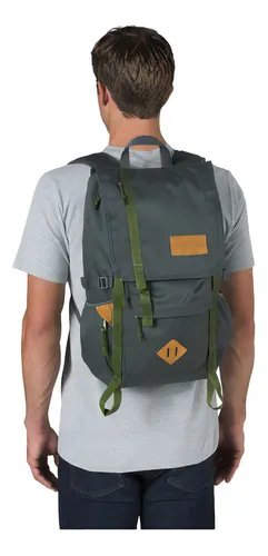 Mochila de ard sia escura Jansport Hatchet Color com novo design
