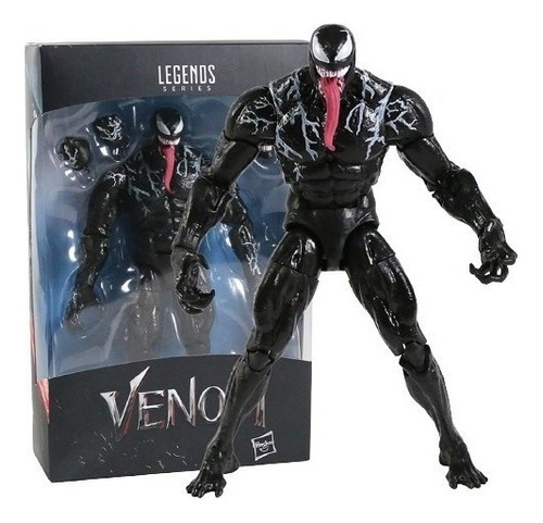 Figura Venom Chino Bootleg Carnage Spiderman Legends Cajamal