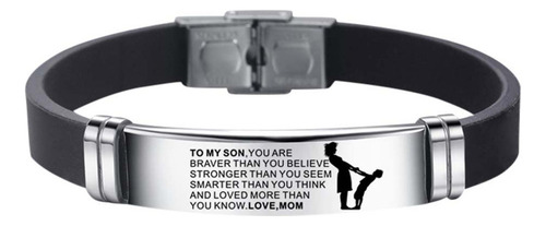 Pulsera H Son De Mom And Steel & Inspirational 214c