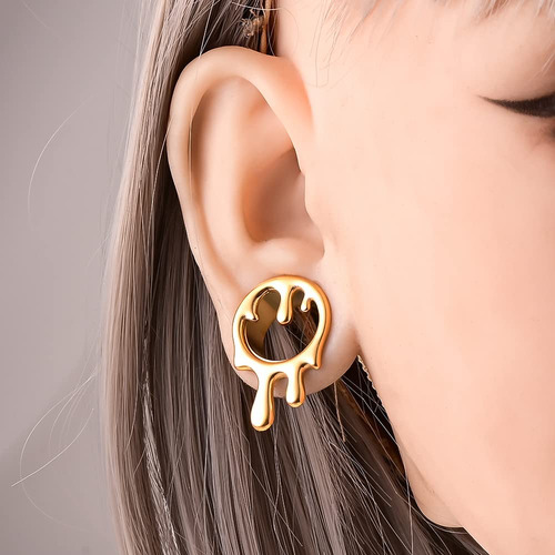 Doearko 2 Tapones De Acero Inoxidable 316l Para Oreja, Dilat